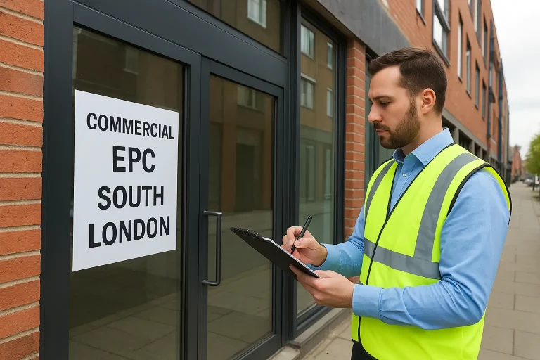 Commercial EPC South London assessment in progress